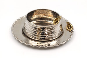 GÜMÜŞ KAPLAMA BAKIR SUNUM TABAĞI