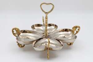 GÜMÜŞ KAPLAMA BAKIR KALPLİ ÇEREZLİK