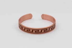 BAKIR LABİRENT MOTİFLİ BİLEKLİK