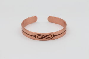 BAKIR SONSUZLUK MOTİFLİ BİLEKLİK